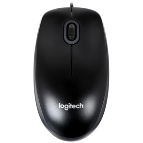(1006986) Мышь Logitech B100 черный оптич. 1000dpi USB 2but (910-006605) 910-003357-1