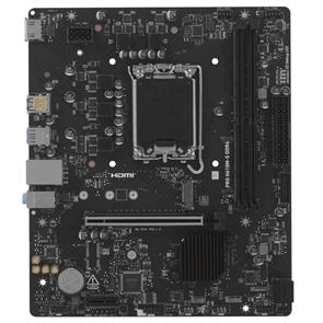 (1041004) Материнская плата MSI PRO H610M-S DDR4 Soc-1700 Intel H610 2xDDR4 mATX AC`97 8ch(7.1) GbLAN+HDMI PRO H610M-S DDR4