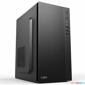 (1040920) CBR Корпус mATX Minitower MX12, без БП, 1*USB 3.0, 2*USB 2.0, HD Audio+Mic, Black [PCC-MATX-MX12-WPSU] PCC-MATX-MX12-WPSU
