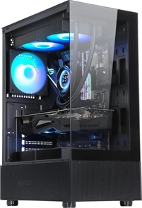 (1039520) Корпус Formula Crystal Z1 черный без БП ATX 3x120mm 2xUSB2.0 1xUSB3.0 audio bott PSU CRYSTAL Z1 CRYSTAL Z1 B