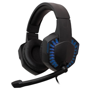 (1041696) Гарнитура RITMIX RH-562M Gaming Blue 40 мм, 20-20000 Гц, 32 Ом, 105 дБ ± 3дБ, -58дБ ± 3дБ, 1.8 м ± 0,3м, регулировка громкости, пластик RITMIX RH-562M Gaming Blue