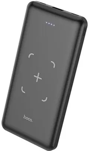 (1040888) Мобильный аккумулятор Hoco J50 Surf 10000mAh 5W 2A USB-A беспров.зар. черный J50 SURF J50 SURF