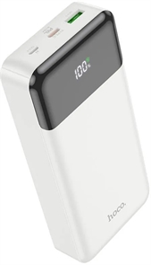 (1040884) Мобильный аккумулятор Hoco J102 Cool figure 10000mAh QC3.0/PD3.0 20W 3A USB-A/USB-C белый (J102 COOL J102 COOL FIGURE WHITE J102 COOL FIGURE WHITE