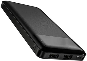 (1040878) Мобильный аккумулятор Hoco J72 Easy travel 10000mAh 2A 2xUSB-A черный J72 EASY TRAVEL J72 EASY TRAVEL