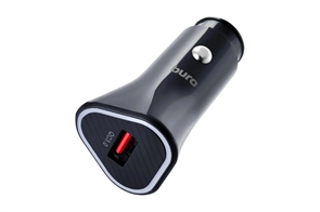 (1033566) Автомобильное зар./устр. Buro BUCL1 18W 3A (QC) USB-A универсальное черный (BUCL18P100BK) BUCL18P100BK