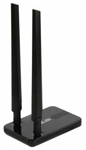 (1041189) Сетевой адаптер Wi-Fi Asus USB-AC58 AC1300 USB 3.0 (ант.внеш.съем) 2ант. USB-AC58