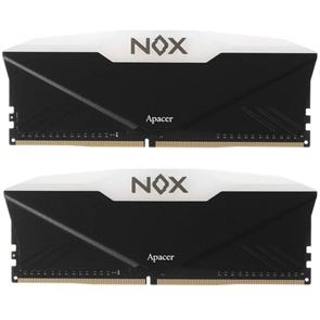 (1041746) Модуль памяти DDR 4 DIMM 16Gb, 3200Mhz, Apacer NOX RGB (AH4U16G32C28YNWAA-1) AH4U16G32C28YNWAA-1