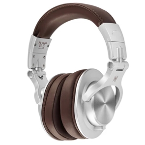 (1041705) Наушники ONEODIO A70 silver Беспроводные наушники. Bluetooth 5.2. Динамик 40 мм. Частотная характеристика: 20 Гц - 40 кГц. Емкость аккумулятора: 650 мАч. В комплекте: кабель 3.5/6.35 мм, аудио кабель 3.5 мм, USB кабель для зарядки, мешочек, ONEODIO A70 silver