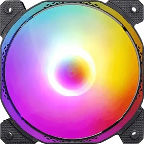 (1041792) Вентилятор для корпусаFormula Cosmic 14BK ARGB 140х140x25 черный 4-pin (COSMIC 14BK ARPW) Ret COSMIC 14BK ARPW