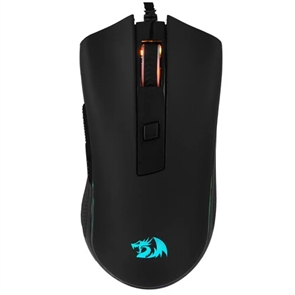 (1041740) Игровая мышь REDRAGON CYPHER чёрная (USB, Huano, 12800 Dpi, RGB подсветка) 72075