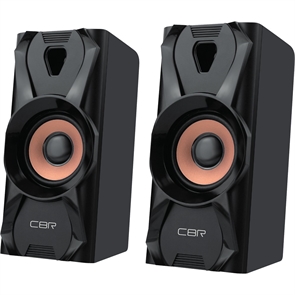 (1040830) CBR CMS 720, Акустическая система 2.0, питание USB, 2х3 Вт (6 Вт RMS), материал корпуса пластик, 3.5 мм линейный стереовход, цвет чёрный CMS 720