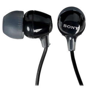 (1041868) Гарнитура внутриканальные Sony MDR-EX14AP 1.2м черный проводные (MDREX14AP/BZIN) MDREX14AP/BZIN