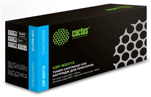 (1041639) Картридж лазерный Cactus CSP-W2071X 117X голубой (1300стр.) для HP Color Laser 150a/150nw/178nw MFP/ CSP-W2071X