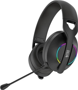(1042113) Наушники с микрофоном Acer OHR400 Nitro черный 1м мониторные BT/Radio/3.5mm (ZL.HDSEE.00G) ZL.HDSEE.00G