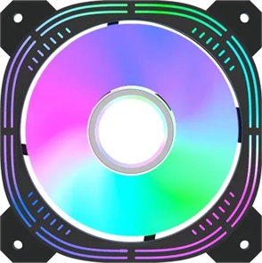 (1042156) Вентилятор Formula Nulight 12BK Reverse ARGB 120х120x25 черный 4-pin (NULIGHT 12BK ARPW REVERSE) Ret NULIGHT 12BK ARPW REVERSE