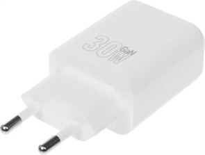 (1042094) Сетевое зар./устр. Hoco N63 Gentle 30W 3A (PD) USB-A/Type-C универсальное белый (44402) 44402