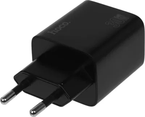 (1040886) Сетевое зар./устр. Hoco N56 Fundador 30W 3A (PD) 2xUSB/USB type-C универсальное черный (32492) 32492