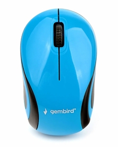 1042406 Беспроводная мышь Gembird, 3кн, 1200 DPI, 2.4 ГГц, синий MUSW-620