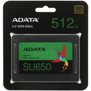 (1039135) A-DATA SSD 512GB SU650 ASU650SS-512GT-R {SATA3.0} ASU650SS-512GT-R
