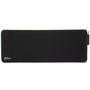 (1042599) RITMIX MPD-480 Коврик для мыши с подсветкой и USB хабом 800 x 300 x 3 мм, для оптических и лазерных мышей, материалы: ткань + резиновая основа. 1xUSB 3.0 + 3xUSB 2.0, встроенный кабель. Подключение к USB. RITMIX MPD-480