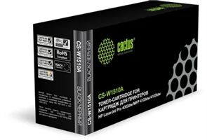 (1038111) Картридж лазерный Cactus CS-W1510A (HP W1510A) черный для HP LJ Pro 4003dw, MFP 4103dw, 4103fdw (3'050 стр.) CS-W1510A