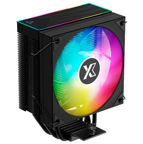 (1042805) Кулер XASTRA AR400 BK LGA1851/1700/1200/115X/AM5/AM4 (20шт/кор, TDP 220W, 4 тепл.трубки , PWM FAN 120mm black , black heatsink) RET AR400-BKNFPX-GL