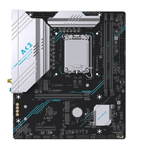 (1042866) MAXSUN MS-B760M GAMING WIFI ACE 2 (Socket 1700, mATX, 2*DDR5, DP/2*HDMI, 2*SATA3, 3*M.2, 1xPCI-E x16 /1xPCI-E x4, 1*Type-C, 2*USB 2.0,  2*USB 3.2 , LAN 1*2.5G, Wi-Fi 6, ARGB,  RTL) MS-B760M GAMING WIFI ACE 2