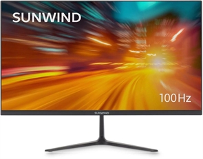 (1042976) Монитор SunWind 21.5" SM-22FV222 VA FHD чер 5ms HDMI VGA 100Hz 250cd Ex SM22VB01 SM22VB01