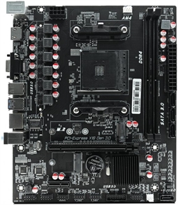 (1043059) CBR A320M { Chipset A320, Socket AM4, 2*DDR4, mATX, VGA+HDMI, 1*PCIEx16, 1*PCIEx1,1*M.2(PCIe NVMe Gen3 x4 & SATA3), 4*SATA3, 2*USB2.0 + 2*USB3.0, LAN 1Gb} MB-AFA320M-RTL