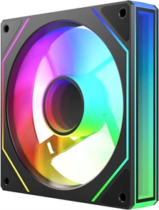 (1043084) Вентилятор Bloody CF-11 LCD ARGB 120х120x25 черный 4-pin (упак.:1шт) (CF-11-ARGB120-BK) Ret CF-11-ARGB120-BK