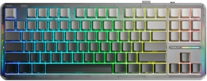 (1043136) Беспроводная Клавиатура игровая механическая AULA F87 3in1 Gradient Grey side-engraved Reaper Switches Russia AULA F87 3in1 Gradient Grey side-engraved Reaper Switches Russia