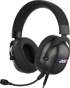 (1035928) Наушники с микрофоном Acer AHW122 черный 2.1м мониторные USB (ZL.HDSCC.01U) ZL.HDSCC.01U