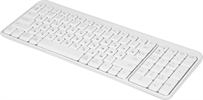 (1043333) Клавиатура Logitech K251 белый беспроводная BT slim (920-013364) 920-013364