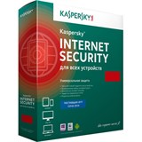 (1001237) Программный продукт: Kaspersky Internet Security Multi-Device Russian Edition. 3-Device 1 year Base Box