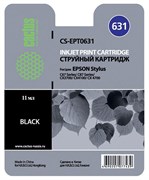 (3330230) Картридж струйный CACTUS CS-EPT0631 черный для принтеров Epson Stylus C67 Series/  C87 Series/  CX3700/  CX4100/  CX 4700, 8.2 мл.