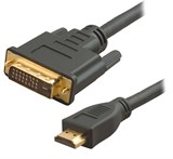 (43184)  Кабель HDMI to DVI (19pin to 19pin) 3m, black
