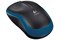 (1005925) Мышь Logitech wireless mouse M185, Blue черная с голубой вставкой беспроводная (910-002239) - фото 11005