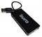 (1008908) Разветвитель USB 2.0 Buro BU-HUB4-U2.0-Slim 4порт. черный - фото 16782