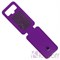 (1008952) Чехол-флип Krutoff для смартфонов 5,5"-6" с вырезом под камеру, фиолетовый - фото 16835