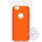 (1010085) Накладка силиконовая для iPhone 6/6S (orange) техупаковка - фото 18419
