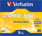(1010385) Перезаписываемый компакт-диск Verbatim 43297 DVD+RW Slim Color - фото 18764