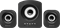 (212680) Колонки Defender Z6 , 2.1, черные, 11 Вт, FM, SD/USB, питание от USB - фото 19438