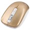 (1011519) Мышь беспров. Gembird MUSW-400-G, 2.4ГГц, розовый/золотой, бесшумный клик, 3кн+колесо-кнопка, 1600 DPI, батарейки в комплекте, блистер - фото 19931