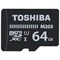 (1012898) Флеш карта microSDXC 64Gb Class10 Toshiba THN-M203K0640EA M203 + adapter - фото 22427