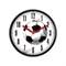(1012994) Часы настенные аналоговые Бюрократ WallC-R29P черный/белый - фото 25265