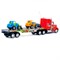 (1014920) Грузовик радиоуправляемый"Автовоз",с тракторами, световые эффекты, работает от батареек МИКС 1553581 SL1553581 - фото 25604