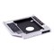 (1018577) Адаптер оптибей универсальный NNC 9,5 mm, алюминиевый OEM, (optibay, hdd caddy) SATA / miniSATA (SlimSATA) для подключения HDD / SSD 2,5” к ноутбуку - фото 30131