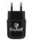 (1017474) СЗУ Krutoff CH-02C 1xUSB, 2.1A + кабель USB Type-C (black) - фото 30557