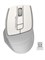 (1019595) Мышь A4 Fstyler FG30 белый/серый оптическая (2000dpi) беспроводная USB (6but) - фото 30712