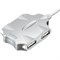 (1021104) Разветвитель USB 2.0 Buro BU-HUB4-0.5-U2.0-Candy 4порт. серебристый - фото 31726